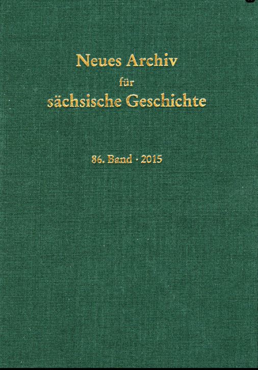 Cover des Neuen Archiv für sächsische Geschichte