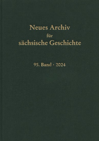Cover des Neuen Archivs für sächsische Geschichte
